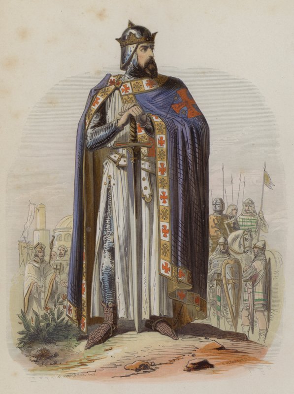 Goffredo di Buglione, leader franco della Prima Crociata e primo sovrano del Regno di Gerusalemme da European School