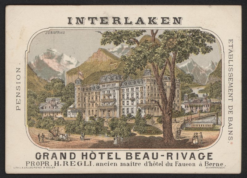 Grand Hotel Beau-Rivage, Interlaken da European School
