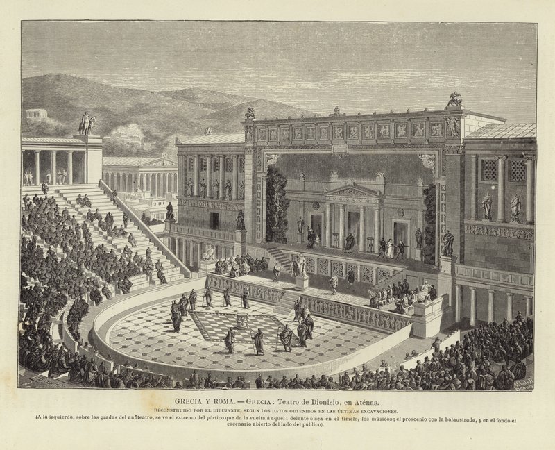 Teatro di Dioniso ad Atene, Grecia da European School