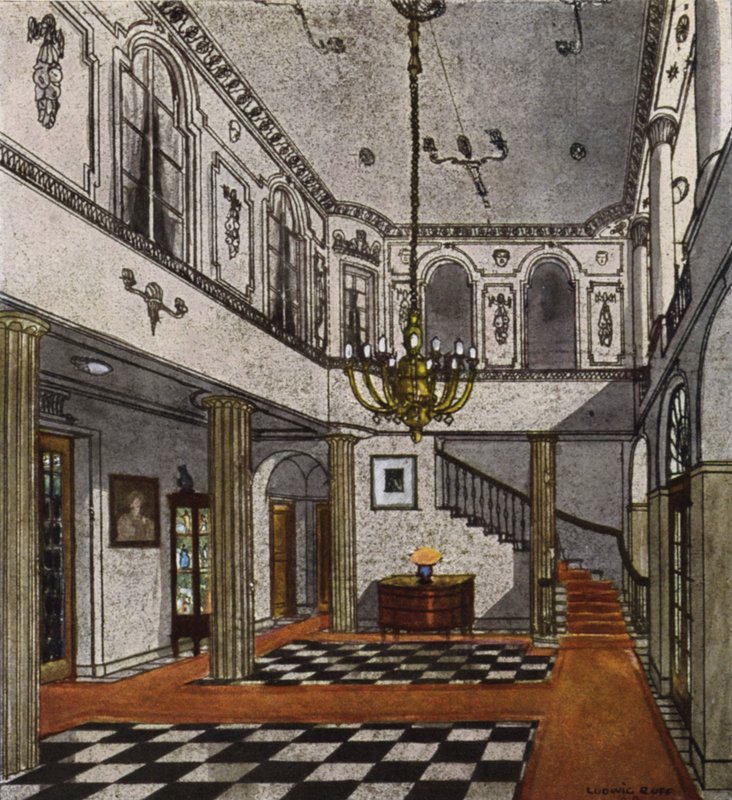 Corridoio (litografia a colori) da European School
