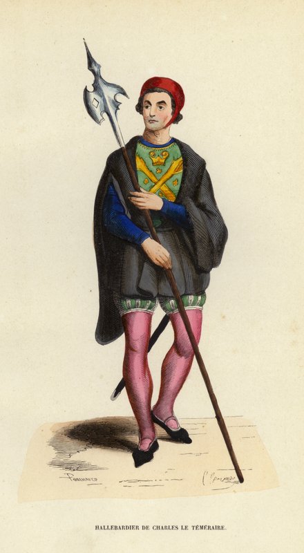 Alabardiere di Carlo il Temerario da European School