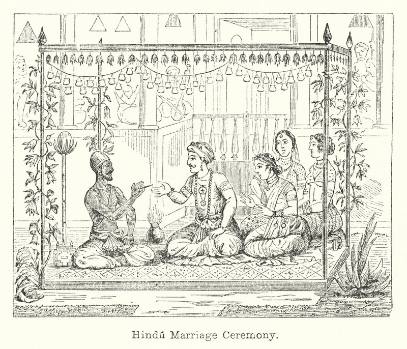 Cerimonia di matrimonio indù da European School