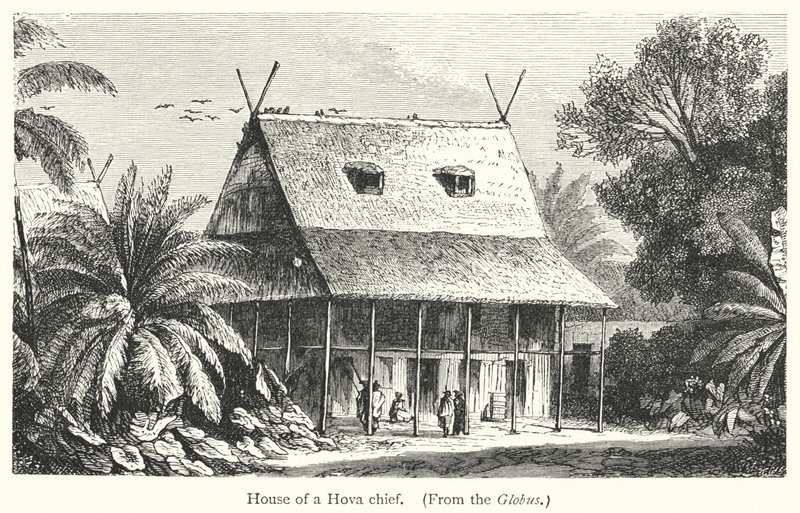 Casa di un capo Hova da European School
