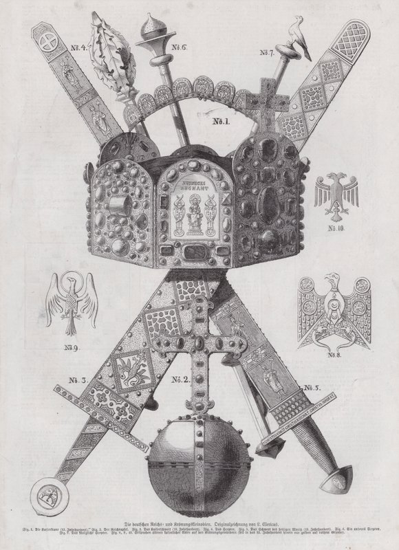 Gioielli della corona imperiale della Germania da European School