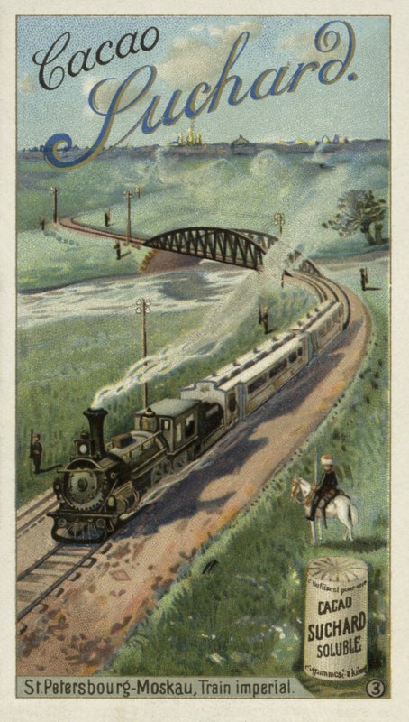 Treno imperiale tra San Pietroburgo e Mosca, Russia da European School