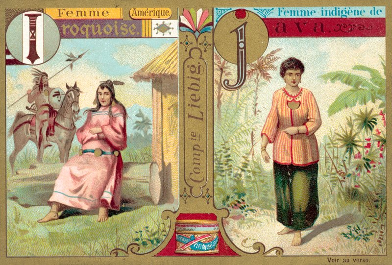 Donne irochesi e giavanesi da European School