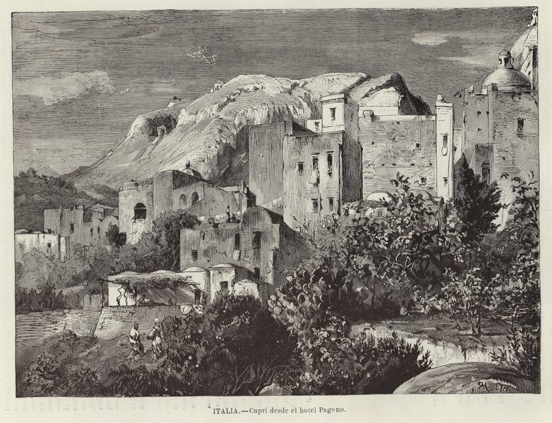 Italia - Capri dall