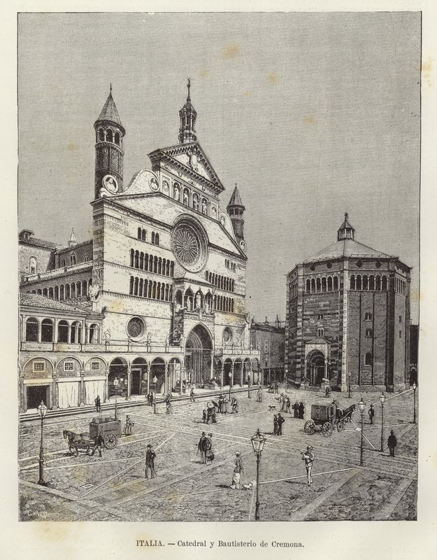 Duomo e Battistero di Cremona da European School