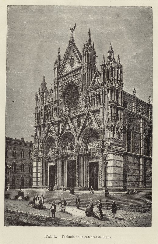 Facciata del Duomo di Siena da European School