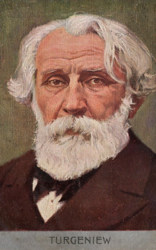 Ivan Turgenev, romanziere russo da European School