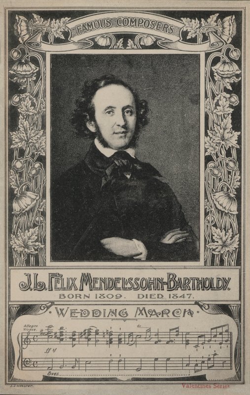 J L Felix Mendelssohn-Bartholdy, Ritratto da European School