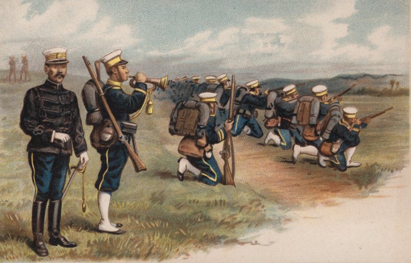 Fanteria giapponese, Guerra Russo-Giapponese da European School