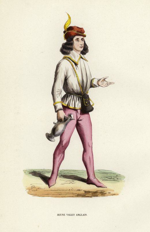 Giovane valletto inglese da European School
