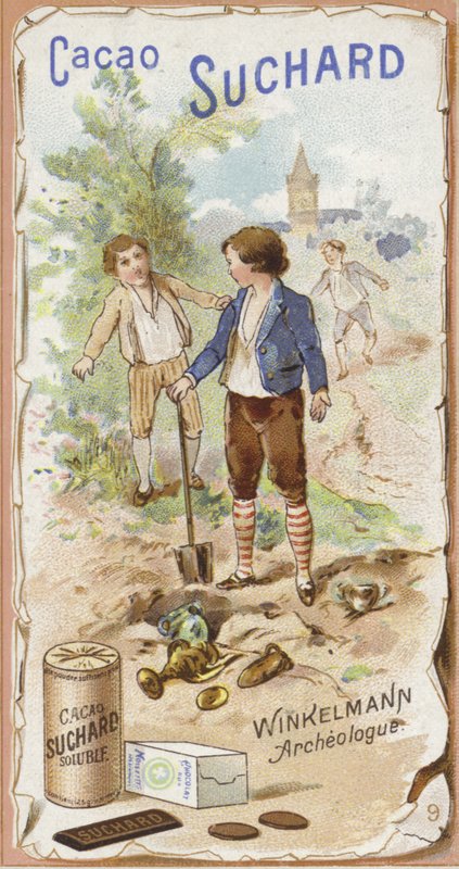 Johann Joachim Winckelmann, archeologo e storico tedesco, da bambino da European School