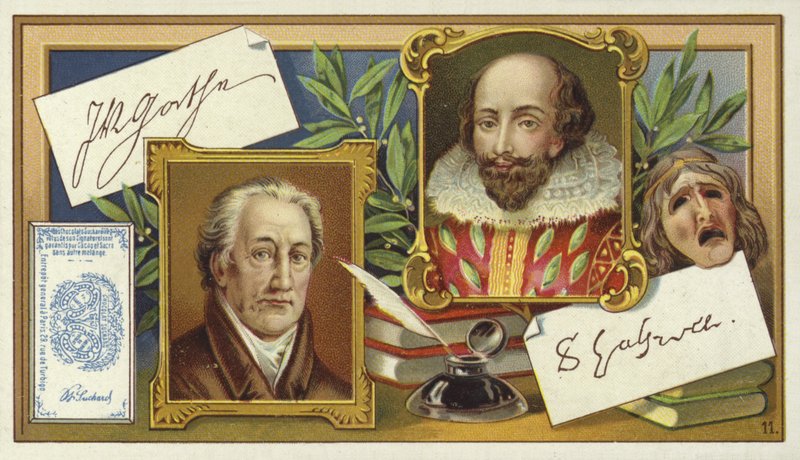 Johann Wolfgang von Goethe e William Shakespeare da European School