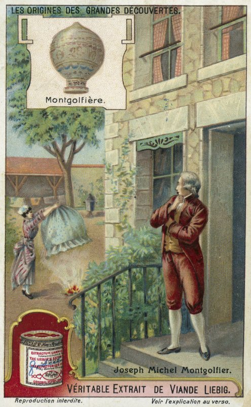 Joseph Montgolfier e la mongolfiera da European School
