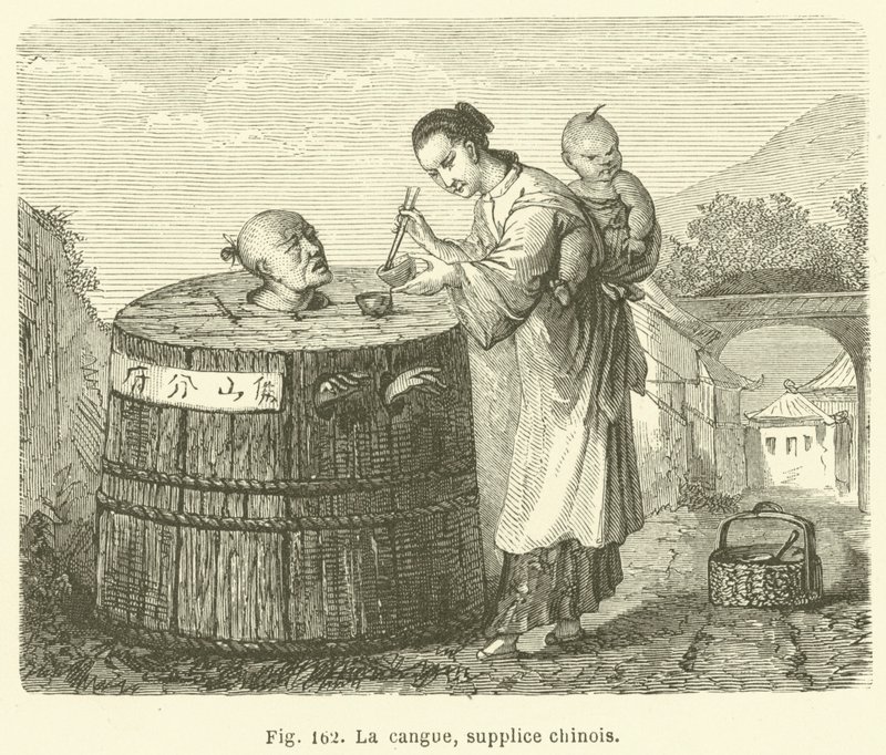 La cangue, supplizio cinese da European School