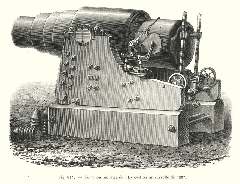 Il cannone mostruoso dell