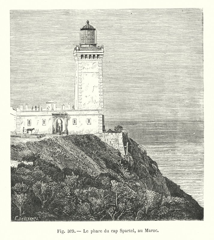 Il faro di Capo Spartel, in Marocco da European School