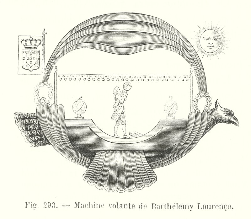 Macchina volante di Barthelemy Lourenco da European School