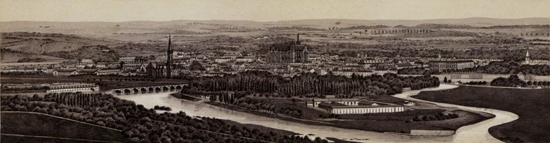 Metz: Gesammt-Ansicht da European School