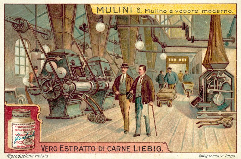 Mulino moderno a vapore da European School