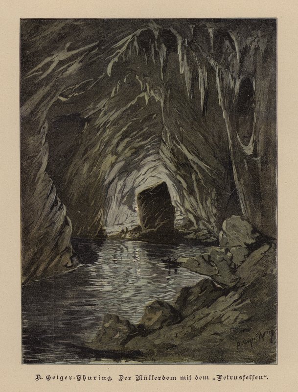 Mullerdom e Petrusfelsen (Sala Muller e Roccia di San Pietro), Grotte di Skokjan, Slovenia da European School