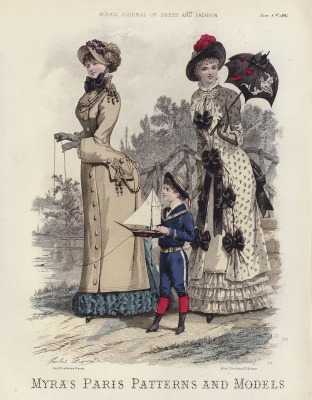 Modelli e modelli di Parigi di Myra da European School
