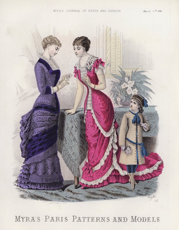 Modelli e modelli di Parigi di Myra da European School