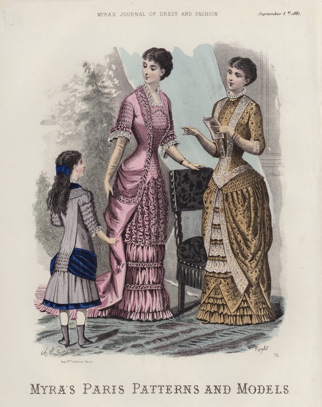 Modelli e modelli di Parigi di Myra da European School