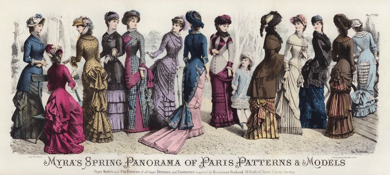 Panorama primaverile di Parigi di Myra da European School