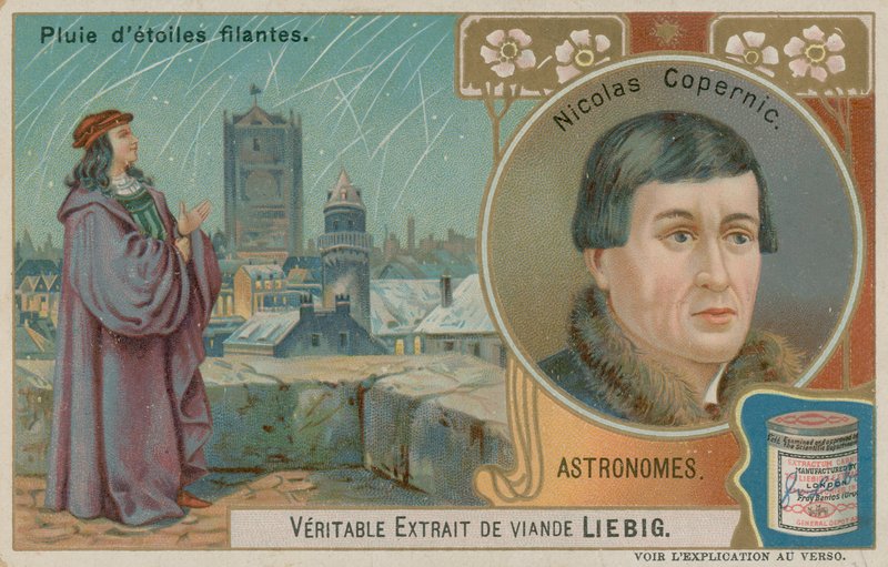 Nicolaus Copernicus e una pioggia di stelle cadenti da European School