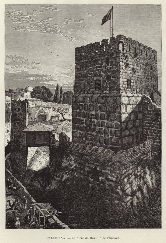 Palestina, La torre di Davide o di Fasaele da European School