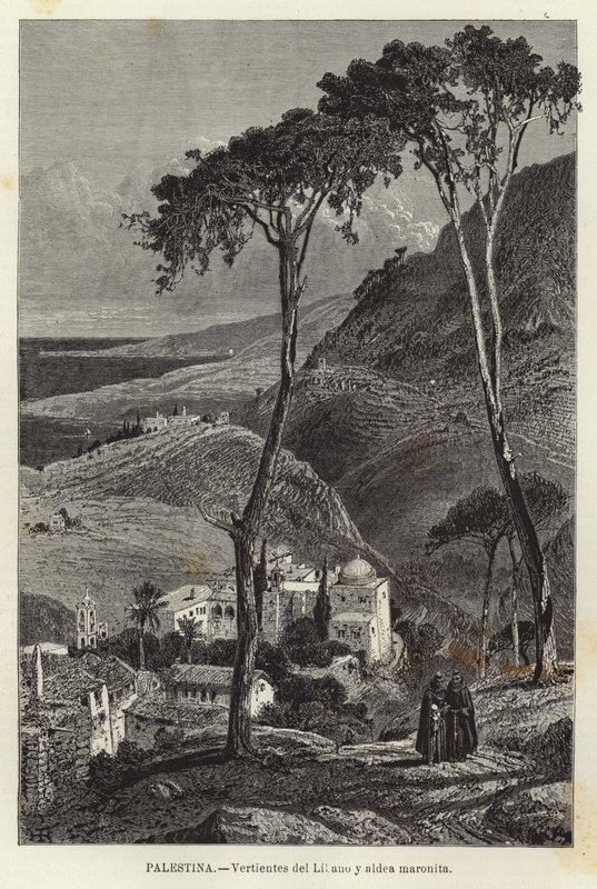 Palestina, Sorgenti del Lillano e villaggio maronita da European School