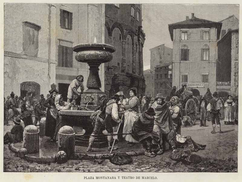 Piazza Montanara e Teatro di Marcello da European School