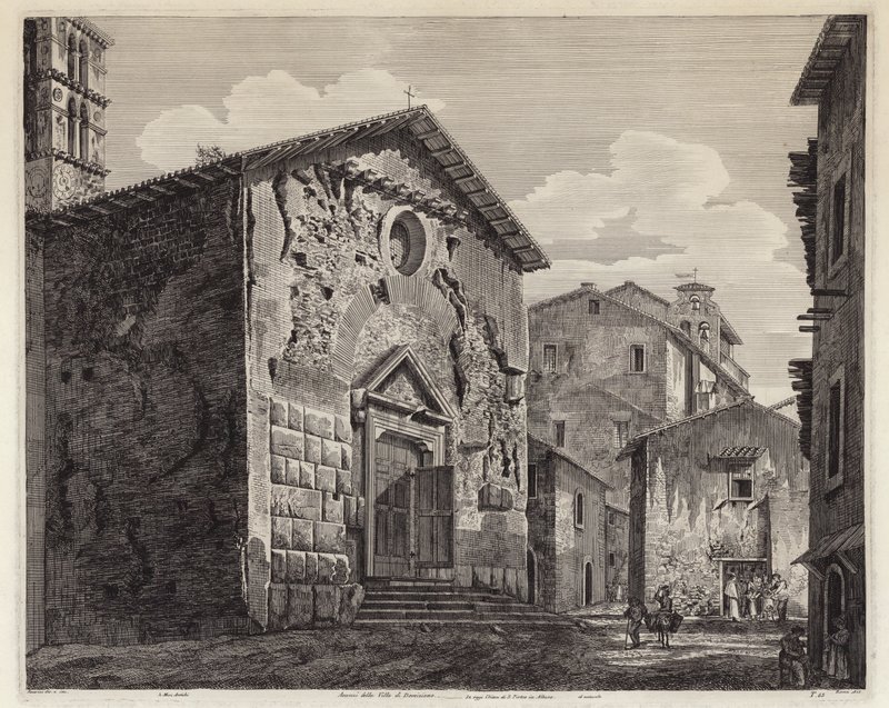 Resti della Villa di Domiziano, Roma, Italia da European School
