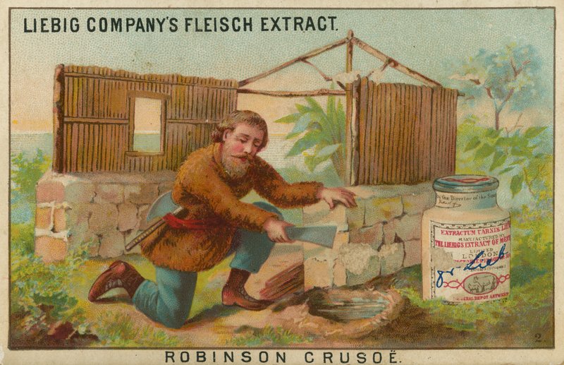 Robinson Crusoe, Costruzione della Capanna da European School