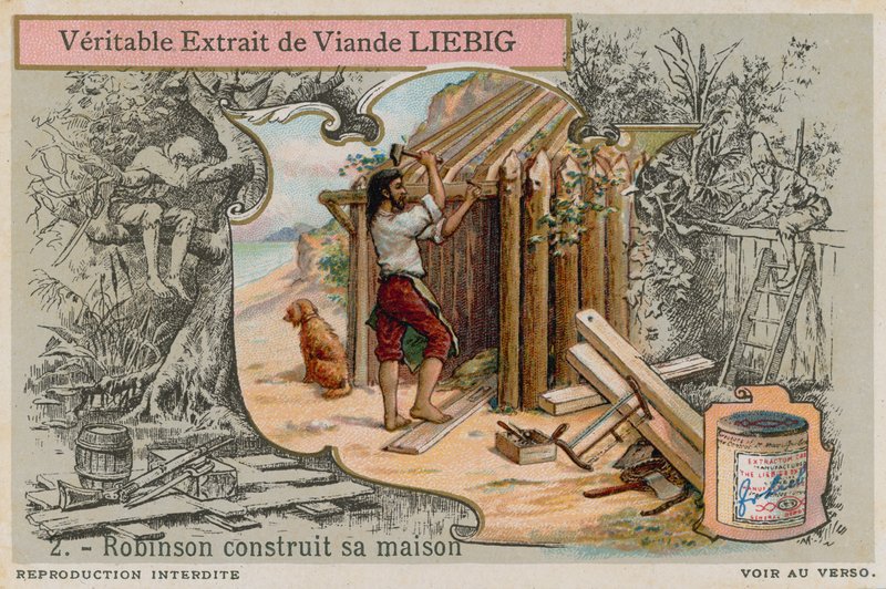Robinson Crusoe costruisce la sua capanna da European School