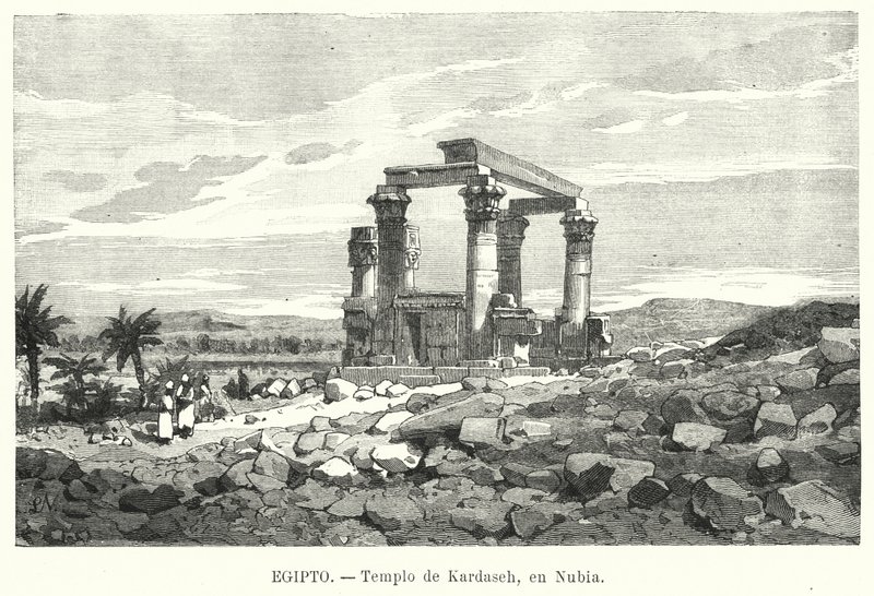 Chiosco romano di Qertassi, Nubia da European School