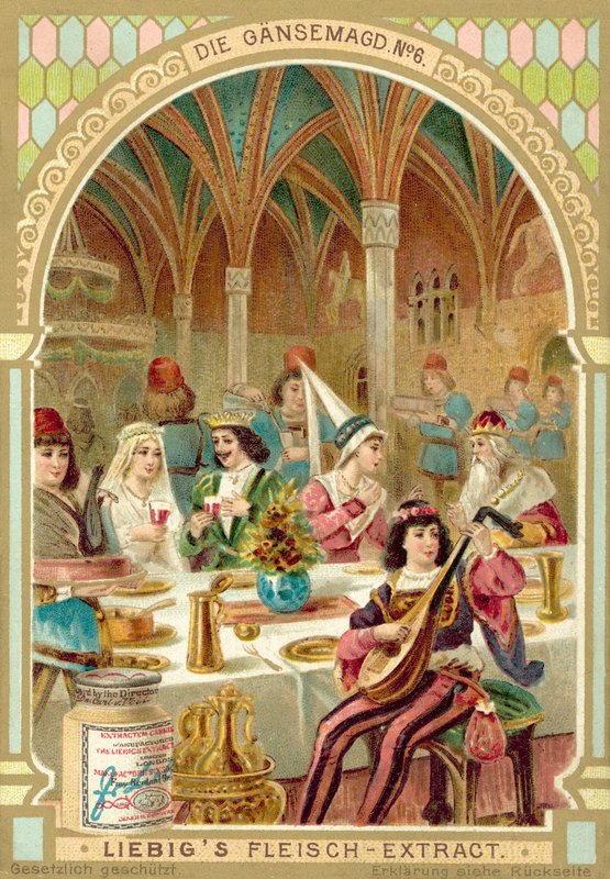 Scena dalla fiaba dei Fratelli Grimm La guardiana delle oche da European School