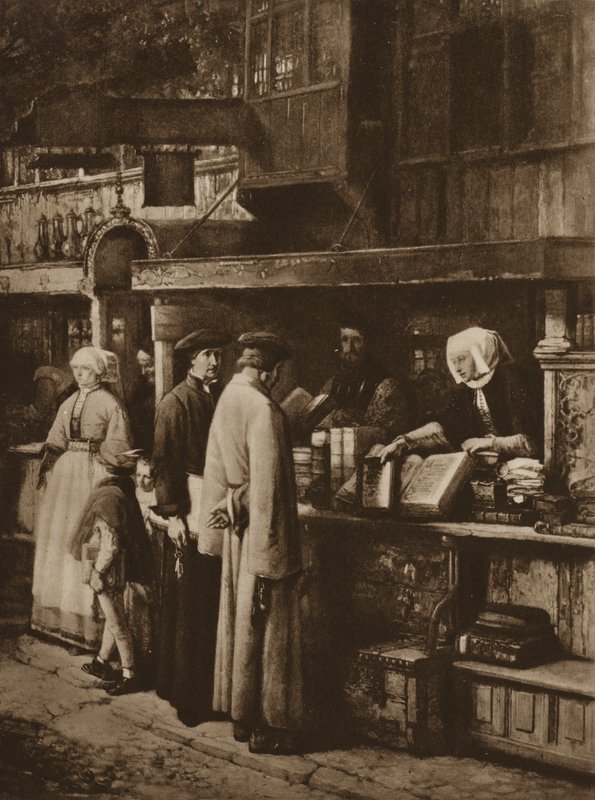 Scena in una libreria da European School