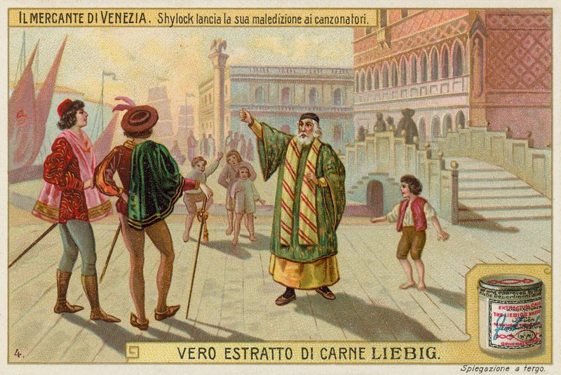 Shylock, Bassanio e Antonio da European School