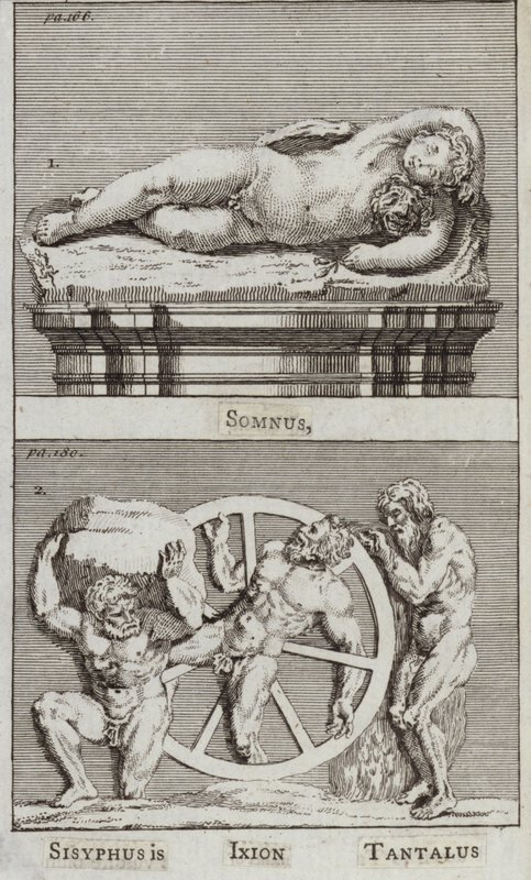 Somnus, Sisifo, Issione, Tantalo da European School