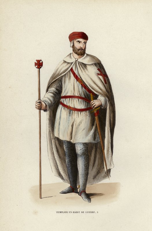 Templare in abito da guerra da European School