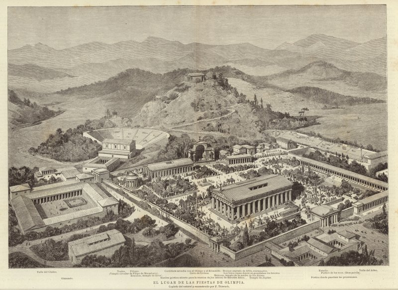 La città di Olimpia da European School