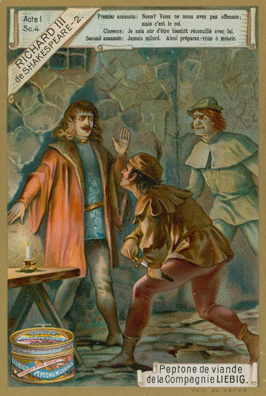 Il Duca di Clarence e i suoi assassini, Atto I, Scena IV da 