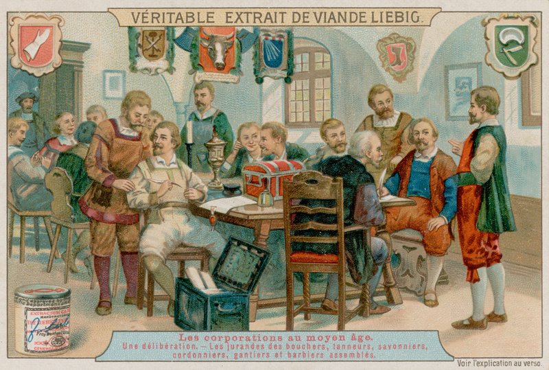 Le corporazioni dei macellai, conciatori, saponai, calzolai, guantai e barbieri si riuniscono da European School