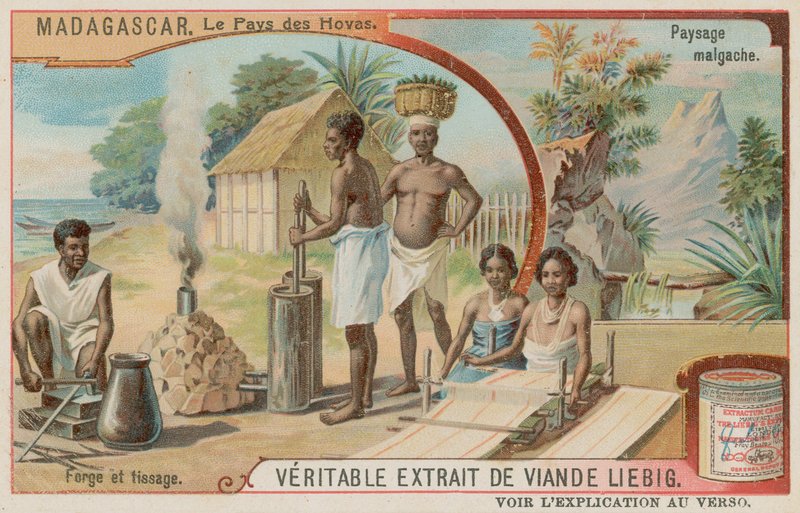 La Terra degli Hova: Una Fucina, un Telaio e la Campagna del Madagascar da European School