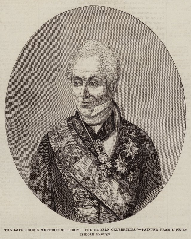 Il defunto Principe Metternich da European School
