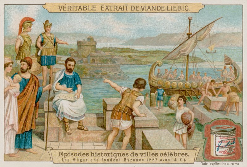 I Megaresi fondano Bisanzio nel 667 a.C. da European School